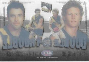 2009 Select AFL Pinnacle - Double Trouble #DT13 Mitch Morton / Matthew Richardson Back